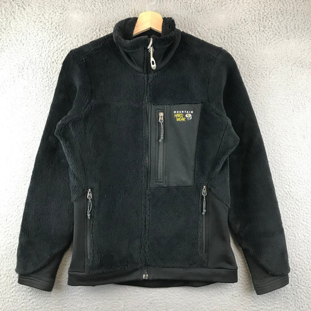 Mountain Hardwear Women's S Monkey Fleece Black POLARTEC Thermal